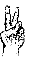A drawing of hands from the YouDraw archive